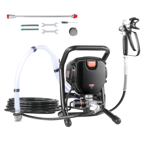 VEVOR 750W Stand Airless Paint Sprayer,3000PSI High Efficiency Electric - size: 750 W
