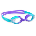 Good Anti-Fog Swim Goggles for Kids 3-15, Boys, Girls, Youth Toddler - color: Sky Blue, Purple