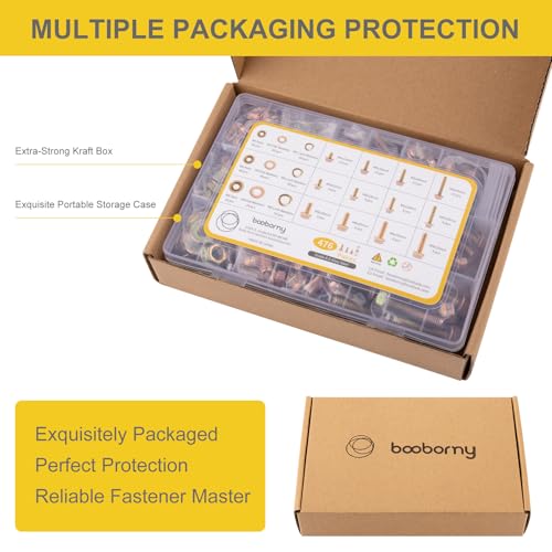 476pcs Class 8.8 Metric Flange Bolts Assortment Kit, M5, M6, M8, Metric Bolts and Nuts Assortment, Hex Bolt and Nut Washers Kit, Yellow Zinc Plated - size: M5, M6, M8-476pcs