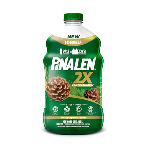 PINALEN 2X Max Aromas Multipurpose Cleaner - Fresh Pine Scent - 108 fl oz - size: 108 Fl Oz (Pack of 1)
