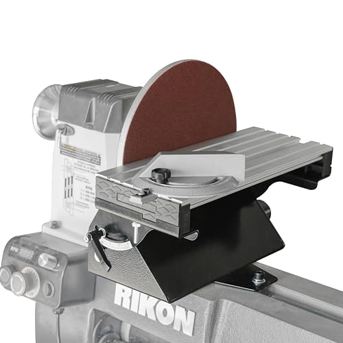 Lathe Mounted Disc Sander for 10 inch and 12 inch Woodtuning Lathe with Thread 1"X8TPI, Sanding Accessory, 9 inch Disc Sander. - color: Dsl-9b