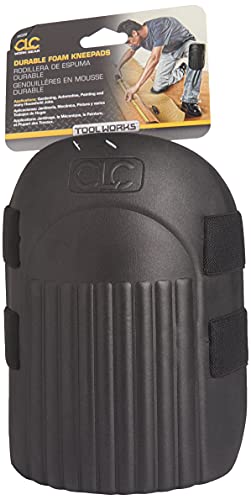 CLC Custom Leathercraft V229 Durable Foam Kneepads, Black