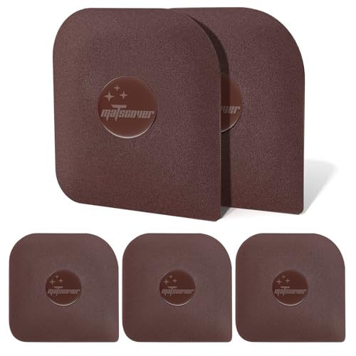 Pan Scraper, 5 Pcs Pot & Dish Scraper Plastic, Sturdy Scraper Kitchen Tool - color: Brown, size: 5 Pcs