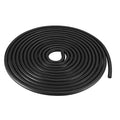 uxcell Foam Rubber Seal Weather Strip 8mm Diameter 5 Meters Long Black - size: 8mm x5m