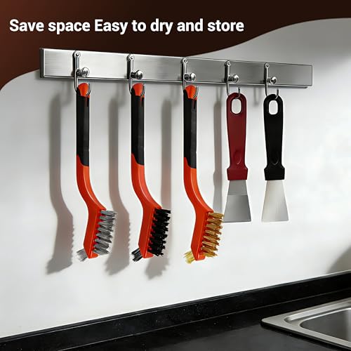 12 Pieces Nylon Brush Set, Nylon bristles - color: Nylon