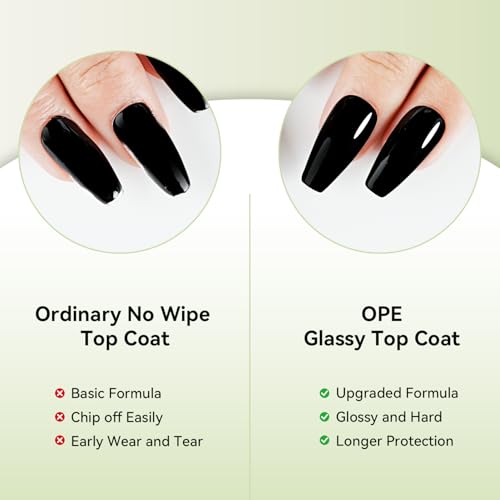 OpenLive Base and Top Coat Nail Polish, 16.5ml Large Volume - color: BT