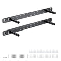 2pcs Floating Shelf Hardware Heavy Duty Hidden Shelf Brackets Support,Wall Mounting Invisible Floating Shelves Bracket Without Jig (22" x 4" x 1.5" Without Tools) - size: 22" x 4" x 1.5"
