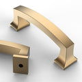 Asidrama 20 Pack 3 Inch(76mm) Hole Centers Champagne Bronze Kitchen Cabinet Handles, Gold Cabinet Pulls Kitchen Cabinet Hardware for Cupboard Drawer Pulls - color: Champagne Bronze, size: 3" Hole Center, style: 20 Pack
