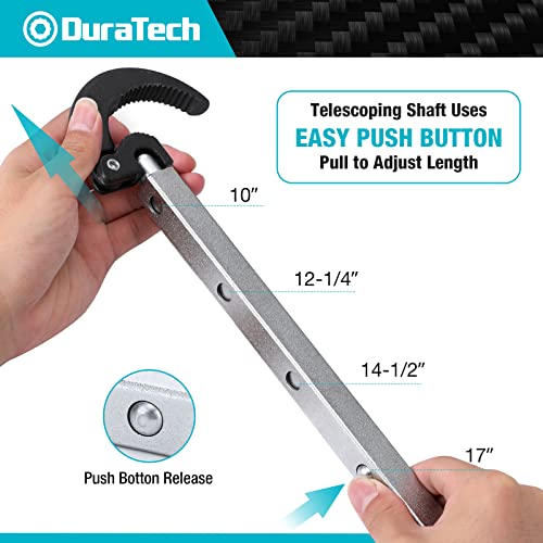 DURATECH 10 "-17" Telescoping Basin Wrench