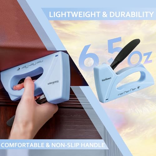 Light Duty Staple Gun for Wood, Upholstery Staple Gun for Classroom - color: Blue