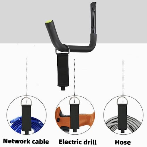 Aweilan Garage Storage Heavy Duty Hooks, 15Inch Jumbo Arm Kayak Rack, Heavy Duty Wall Hooks for Canoe, Ladder, Bicycle, Folding Chairs, Surfboard, Snowboard, Hose and Tools (4 Pack) - style: 4 Pack