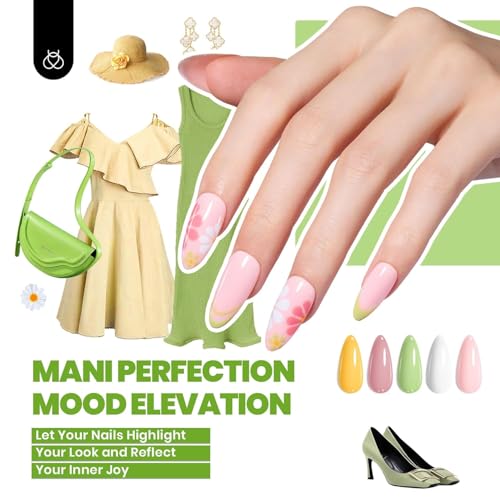 Beetles Gel Nail Polish Kit with U V Light - 68Pcs Gel Nail Kit 35 Colors - color: 0-0 35 Colors Outfits