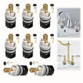 8 Pcs RP25513 Faucet Stem Replacement Compatible with Delta 2 Handle Faucet