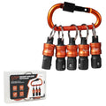 1/2" Socket Holder Keychain 5PCS Set,Drive Quick-Release & Lock Organizer - size: 5PCS-1/2'