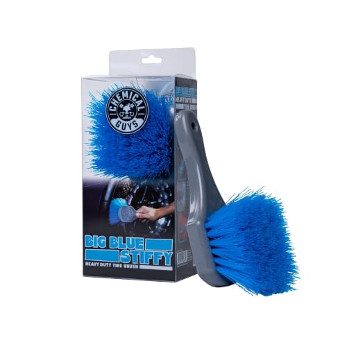 Chemical Guys, Big Blue Stiffy Heavy Duty Tire & Upholstery Cleaning Brush