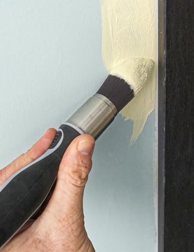 ROLLINGDOG Trim Paint Brush Edge Paint Brush Pointed Round Detail Brush - color: Round Chalk Paint Brush