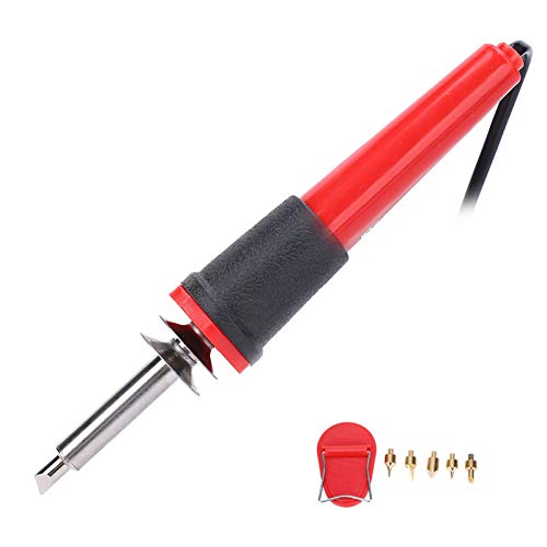 Soldering Iron Kit Wood Burning Tool, Piece Wood Burning Pen Set, Electric Soldering Iron Set Wood Burning Pen Engraving Carving Pyrography Tool 40W for DIY Enthusiasts(AC110V-US Plug)