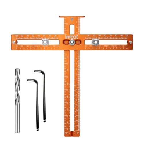 Imbot Cabinet Hardware Jig, Adjustable Cabinet Handle Jig