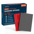 Shinboc 20 PCS Sanding Sponge 3000 Grit, Hook and Loop Sandpaper Block - style: 3000 Grit
