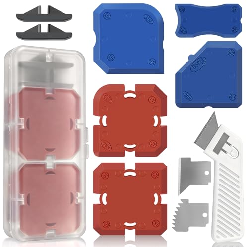 Goopreen 11 PCS Silicone Caulking Tool Kit, Caulk Remover Tool
