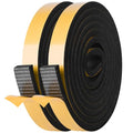 Self Adhesive Foam Tape Weatherstrip 1in x 3/8in x 33Ft High Density Foam Insulation Strips Foam Seal Weather Stripping with Strong Adhesive for Door and Window Sound Isolation Soundproofing - size: 1in x 3/8in x 33Ft