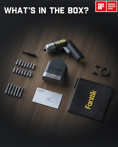 Fanttik L2 Pro Electric Screwdriver set, Cordless Screwdriver