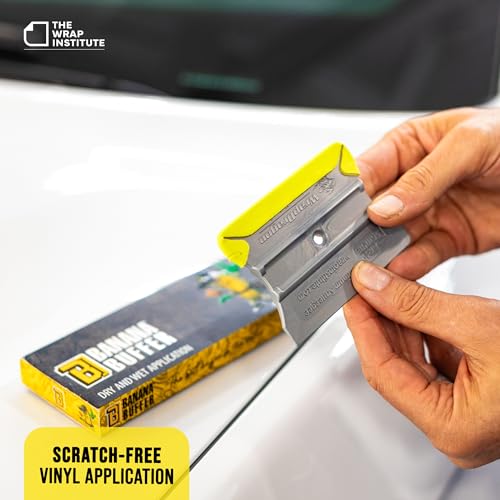 The Wrap Institute - Banana Buffer - for Wet or Dry Vinyl/PPF Applications - 10 Pack