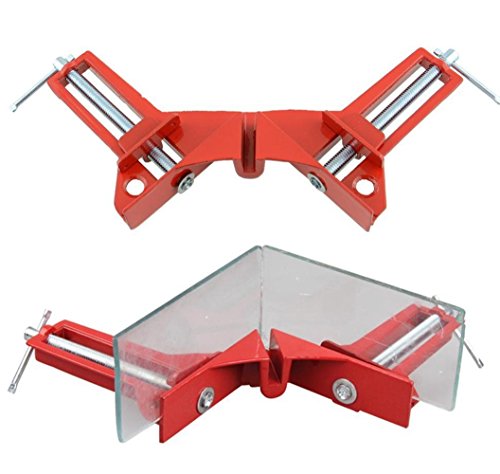 4 PCS Zinc Alloy 90 Degree Right Angle Corner Clamp Picture Photo Frame Corner