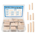 Fluted Wood Dowels Kit 1/4 3/8 5/16 Inch