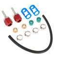 800-671 A/C Line Splice Kit For 3/8 Line With No.6 Hose 800671 Air Conditioning Repair Splice Connector Splicer Coupler Kit For 3/8 AC Line to Hose Repair (Line-K671) - size: Line-K671