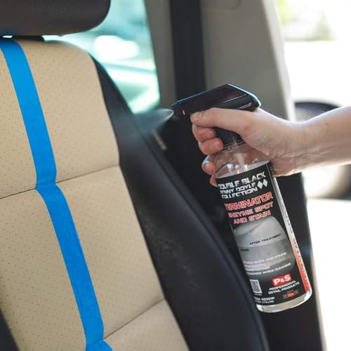 P & S PROFESSIONAL DETAIL PRODUCTS Terminator Enzyme Spot & Stain Remover – Professional Upholstery & Carpet Cleaner, Eliminates Grease, Dirt, Protein-Based Stains, Fresh Scent - 16 Oz. - size: 16 Fl Oz (Pack of 1)