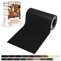 KING MOUNTAIN Leather Repair Patch,4 x 63 Inches self Adhesive Leather Repair Tape for Damaged Leather Furniture, Sofa Seating,Car Seats, Leather Goods（Fine Grained Black） - color: Fine Grained Black, size: 4" x 63"