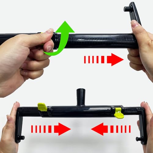 Paint Roller Frame, 9 to 18 Inch Adjustable Paint Roller Handle | Suitable for Large-Scale Painting Projects