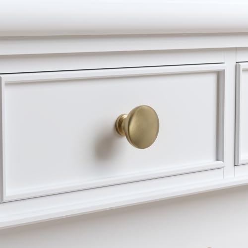 homdiy 25 Pack 1-3/16in Champagne Bronze Cabinet Knobs Dresser Closet Knobs - color: Champagne Bronze