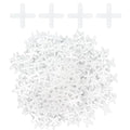 500 Pcs 3 mm (1/8 Inch) Plastic Tile Spacers for Stone and Ceramic Tile - color: 3mm 1/8 Inch White