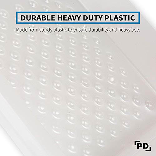PD 4 Inch Paint Tray Liners, 10-Pack, Disposable, White Plastic - color: Liner (White) – 10 Pack, size: 4-inch