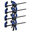 4-Pack 12 Inch Quick Bar Clamps for Woodworking