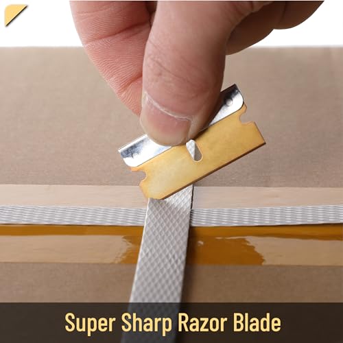 Bates Choise - Single Edge Razor Blades, 50 Pack, Gold - color: Gold, size: 50 Pack