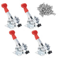 4-Pack 20400 Horizontal Toggle Clamp, 44 lb Holding Capacity - style: 20400,4PK