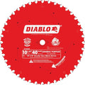 Diablo General Purpose Beam Saw Blade - 12" Dia, 40 ATB Teeth