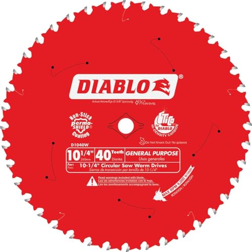 Diablo General Purpose Beam Saw Blade - 12" Dia, 40 ATB Teeth