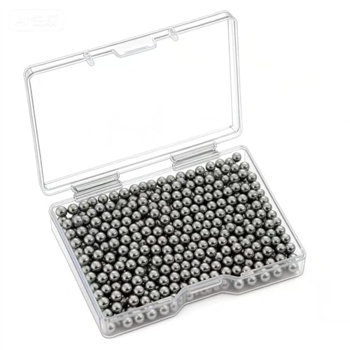1000PCS 4.5mm（0.177inch） Carbon Steel Precision Balls, Mirror Polished Bearing Balls for Drawer Slides, Casters, Industrial & DIY Use - size: 1000 Pcs - 4.5mm, style: Stainless Steel