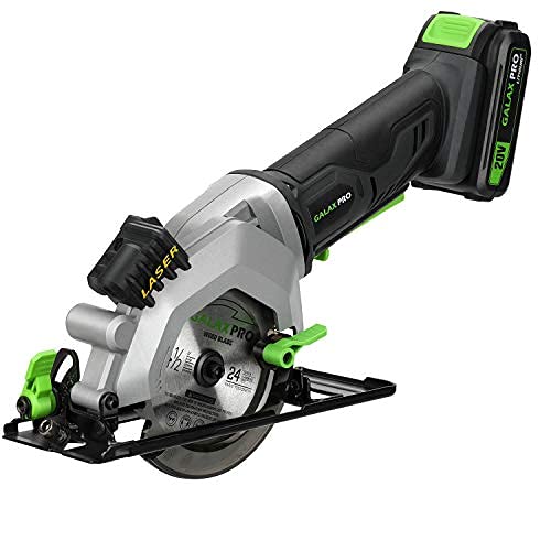 GALAX PRO DC20V 4-1/2" Cordless Mini Circular Saw with 2.0Ah battery - style: Cordless Circular Saw