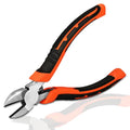 6" Diagonal Cutting Pliers, Heavy Duty Side Cutters, Wire Cutters For Electrical Appliance Repair, Cable, Electronic Production, Industrial Work, Fine Cutting, Model Making Comfort Grip