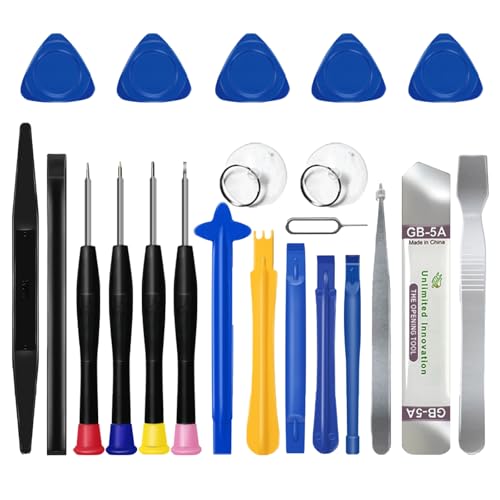 EFAITHFIX 22 in 1 Repair Tool Kit, 22-Piece Opening Pry Tool Screwdriver Set, Electronics Magnetic Precision Screwdriver Set for iPhone,iPad,Computer,Cell Phone,Laptop,Tablet,MacBook,Watch,Camera, etc - size: 22 in 1