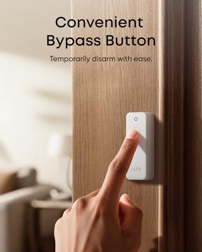 eufy Security Entry Sensor E20, Window & Door Alarm, 5-Year Battery