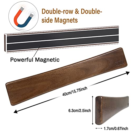 HOSHANHO Magnetic Knife Strips, Magnetic Knife Holder for Wall 16 Inch - size: 16 Inch
