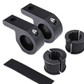 LAMPHUS Light Bar Mount Clamp Bracket for ATV UTV 0.75-1.25in Horizontal - size: 2 Pack, style: Horizontal Bar