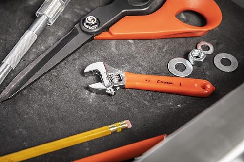 Crescent 4" Adjustable Cushion Grip Wrench - Carded - AC24CVS - size: 4 inch