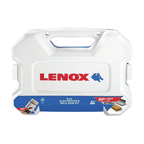 LENOX 9 Pc. Bi-Metal Speed Slot Elec - size: 9 piece, style: Electric
